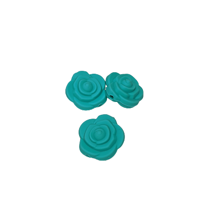 Fleur en silicone 12mm